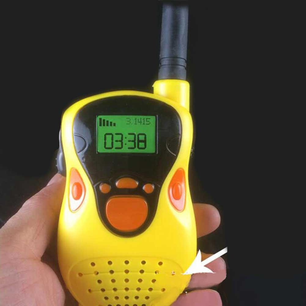 [TOSERBA_EMAK] - Xianxin Kids Toys Mini Walkie Talkie Anak 1 Pasang - 178 - Yellow