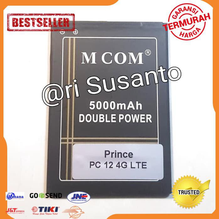 ACC HP BATERAI MCOM PRINCE PC 12 4G LTE DOUBLE POWER 5000MAH