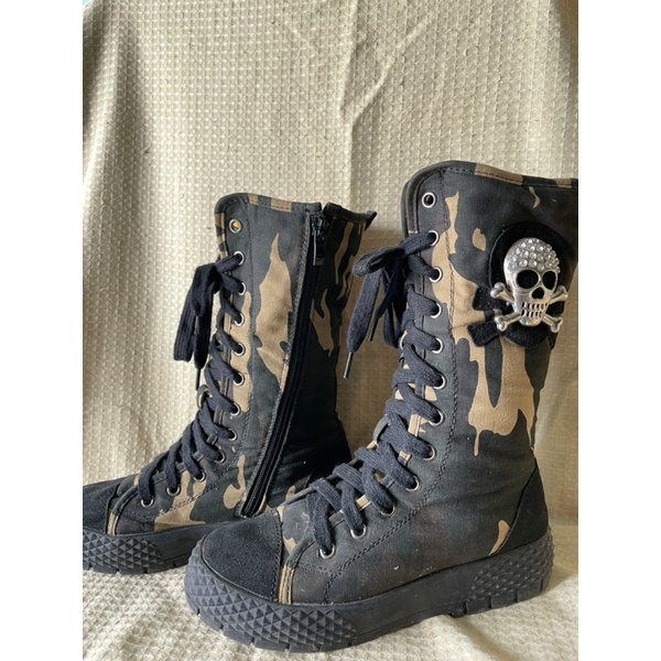 combat boot sneakers