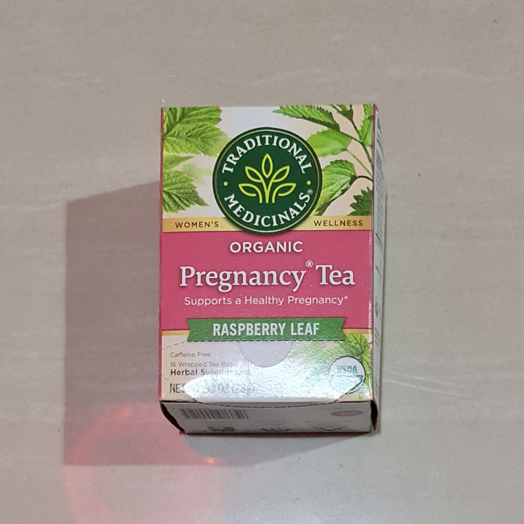 Traditional Medicinals Organic Pregnancy Tea Raspberry Leaf 16 x 1.75 Gram