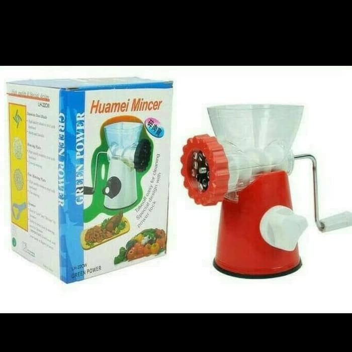 MESIN GILING DAGING PLASTIK ALAT PENGGILING SAYURAN MANUAL