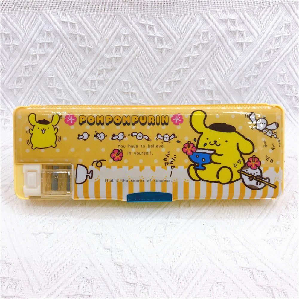 Mxbeauty Tempat Pensil Perlengkapan Sekolah Multifungsi Kuromi My Melody Kawaii Kartun Pencil Box