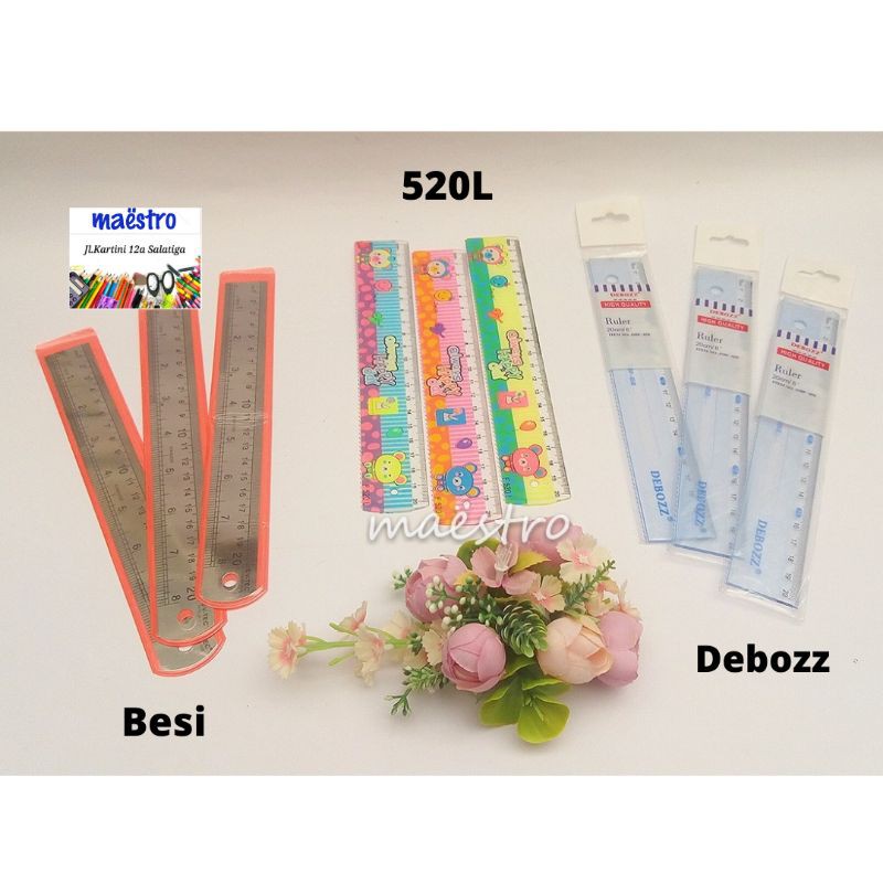 

Penggaris 20cm / Penggaris Besi / Penggaris Lucu