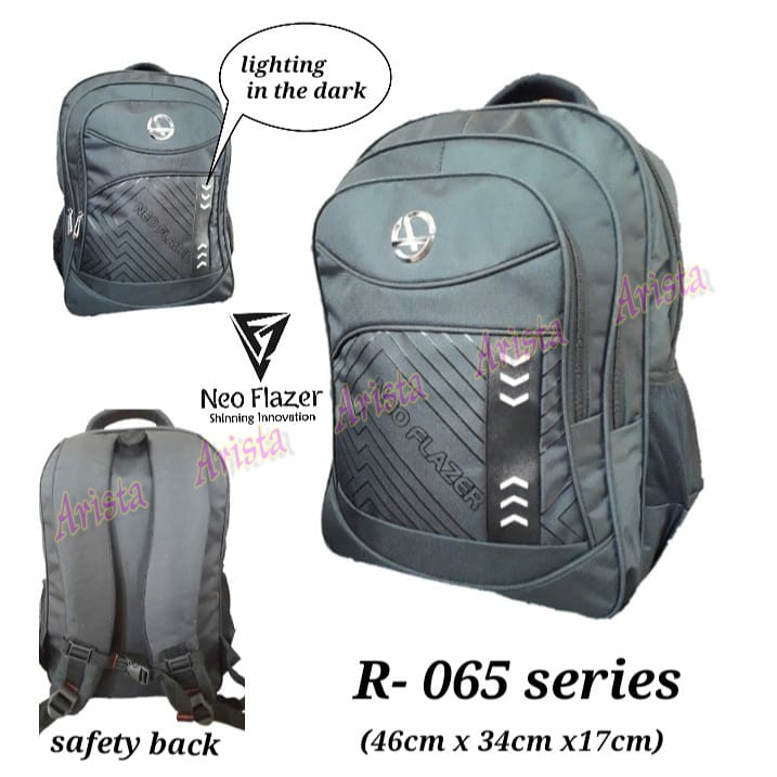 Tas Laptop kerja Neo Flazer R-065 TasPria Punggung wanita TasRansel Laptop tasgendong sekolah kerja