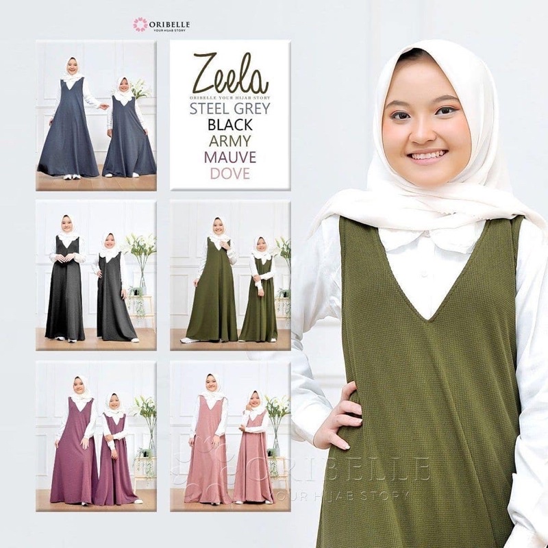 overall/overall anak/gamis anak/gamis remaja/oribelle/oribelle kids/gamis vouple/gamis ibu anak