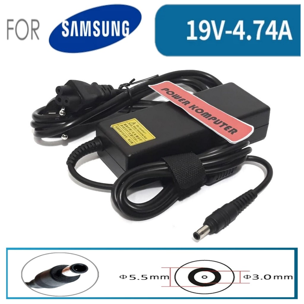 Charger Laptop SAMSUNG? 19V 4.74A 90W – Compatible SAMSUNG NP-RV511-A01US, NP-RV515I, NP-RV515-A01US