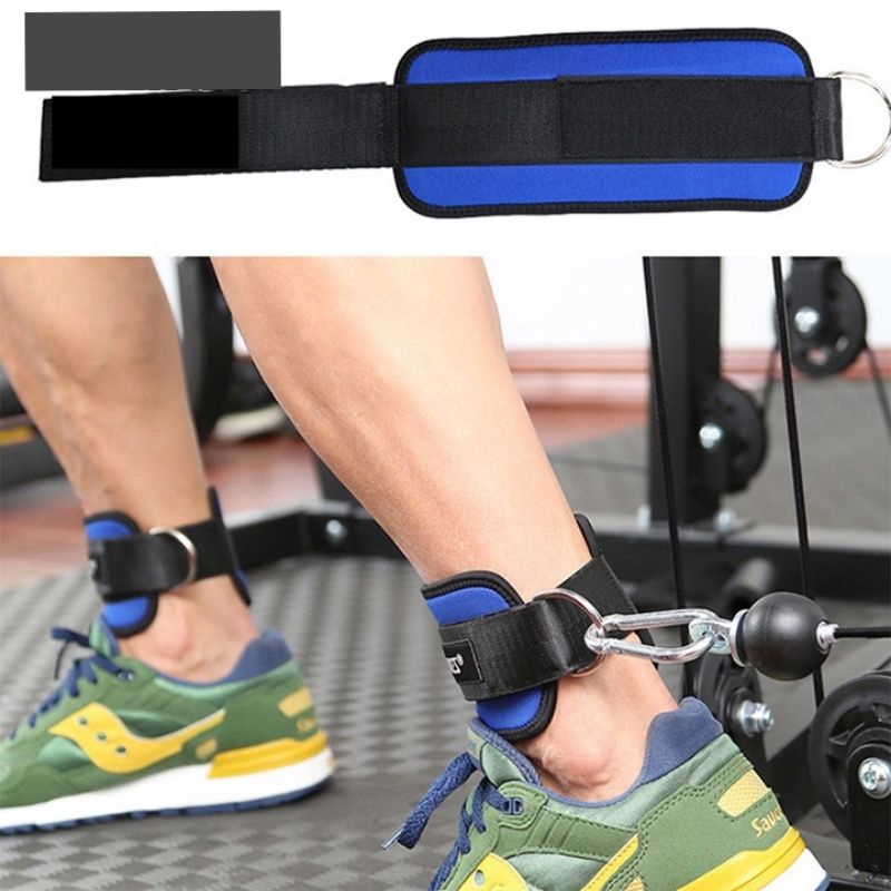 Ankle strap synthetic rope tali belt pergelangan kaki gym fitness olahraga otot paha betis