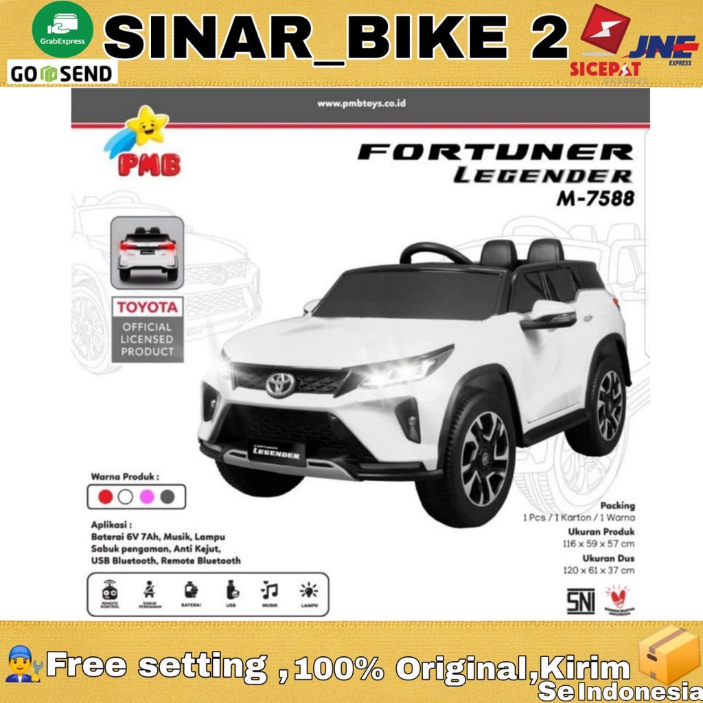 Mobilan Accu PMB Toyota Fortuner Legender M-7588