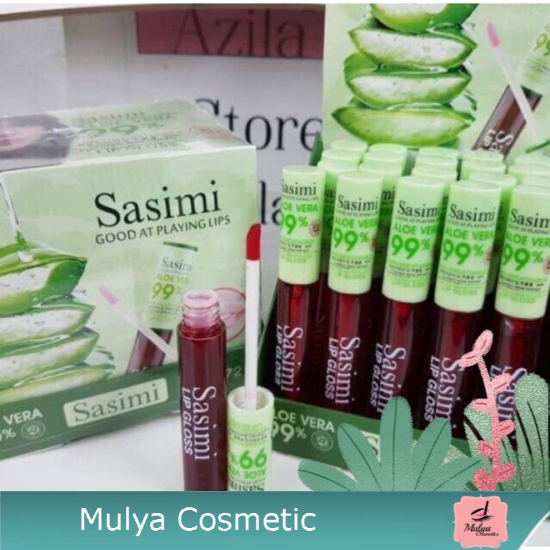 (JUAL/BOX) LIPTINT SASIMI ALOEVERA 99%  S721// LIPTINT SASIMI