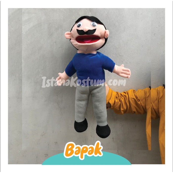 Boneka Tangan Muppet Keluarga Puppet | Boneka Dongeng