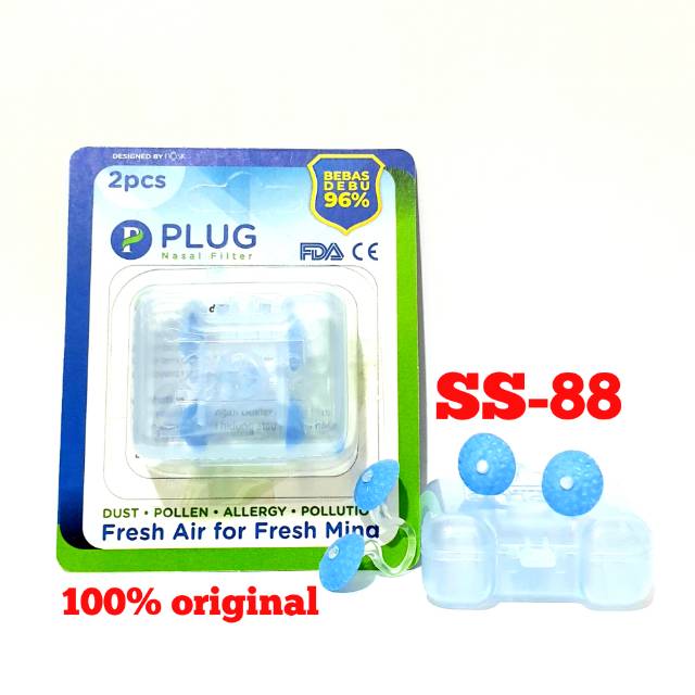 PLUG NASAL FILTER ~ MASKER HIDUNG