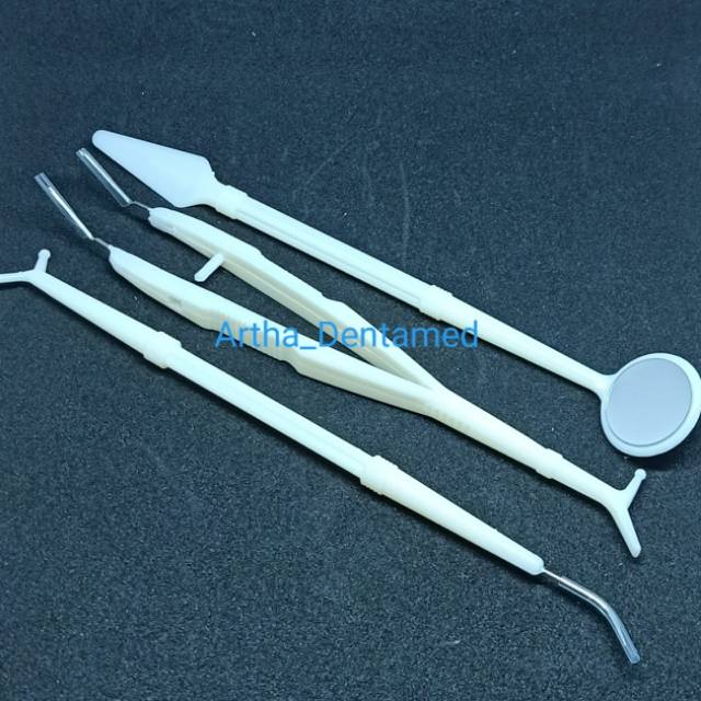 DIAGNOSTIC DIAGNOSTIK INSTRUMENTS PLASTIK SET DISPOSIBLE ( 3 pcs )