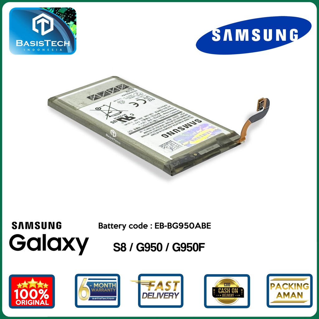 BATERAI SAMSUNG S8 - G950 - G950F - EB-BG950ABE - ORI100