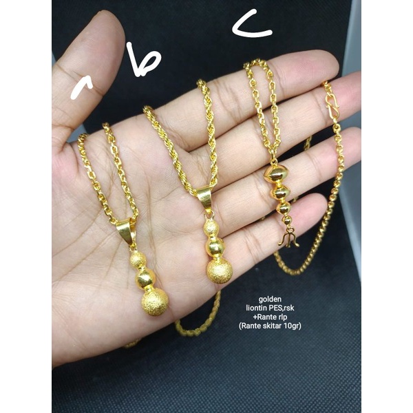 Kalung Replika Emas 24 Krt 10 gr