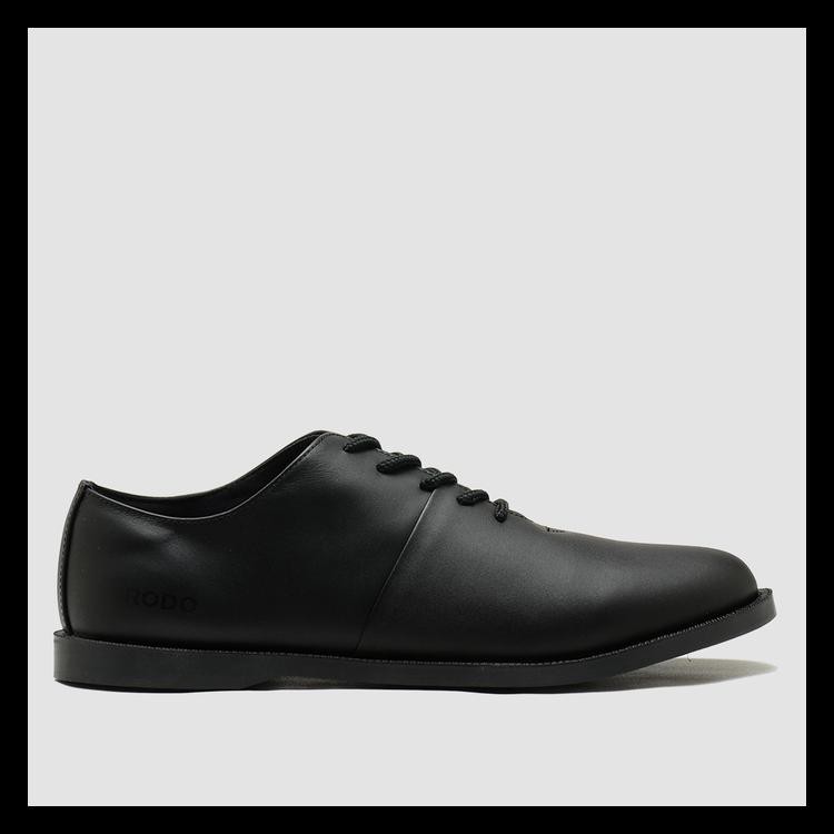 Terbaru Brodo - Sepatu Pria Signore Low Eco Full Black Terlaris 