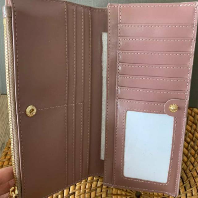 7.7 SALE | CK Mini Croc-Effect Wristlet Wallet