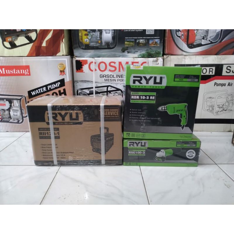 Paket Mesin Las 900W + Gerinda + Bor 10mm