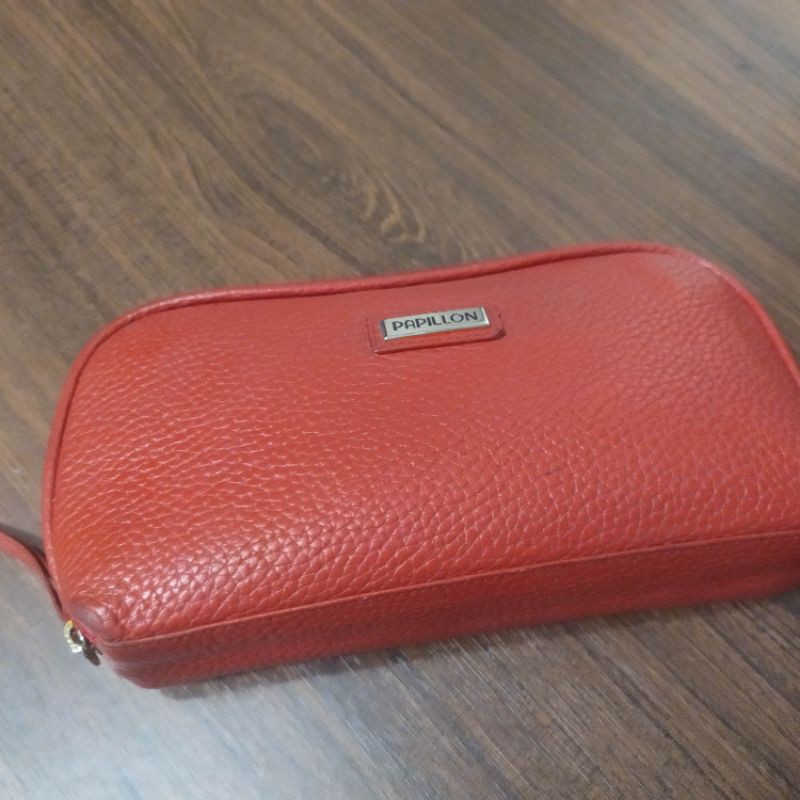 Dompet Papillon Merah Preloved / bekas / second