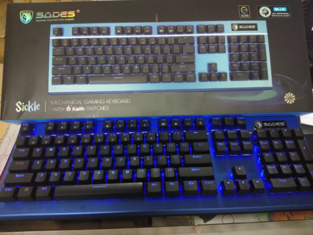 Sades Sickle Gaming Keyboard Mechanical