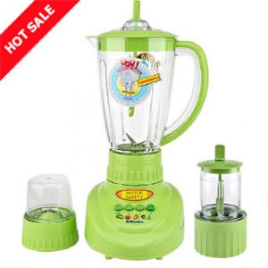 Blender Miyako Plastik BL-152 PF/AP 3 in 1 + Dry Mil Wet Mill - 1.5 L