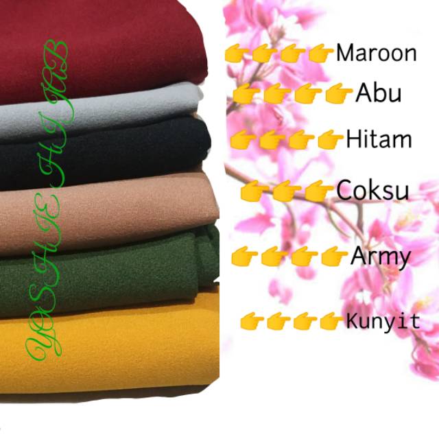 ((READY)) 180X75 PASHMINA KARET DIAMOND PASHMINA INSTAN KARET PASHMINA TALI