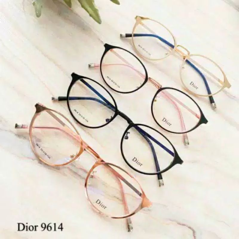 Kacamata 9614, Gratis Lensa Photobrown, Gratis Lensa Minus
