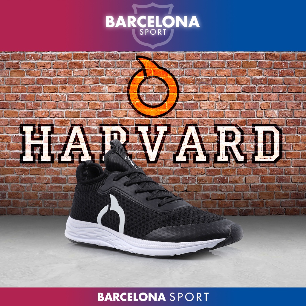 OrtusEight Harvard Black/White - Sepatu Lari Ortus