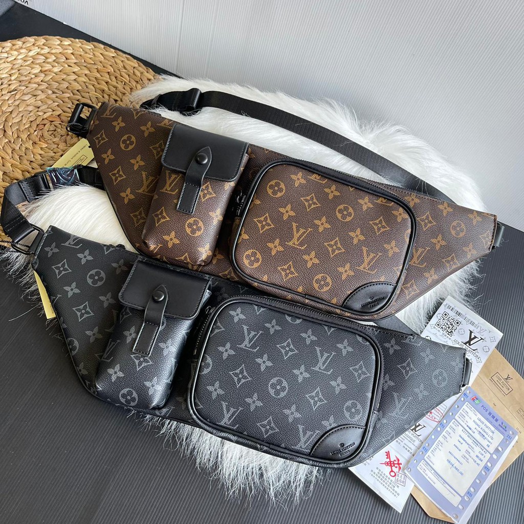 LV CHRISTOPHER BUMBAG (monogram) 2WARNA semprem