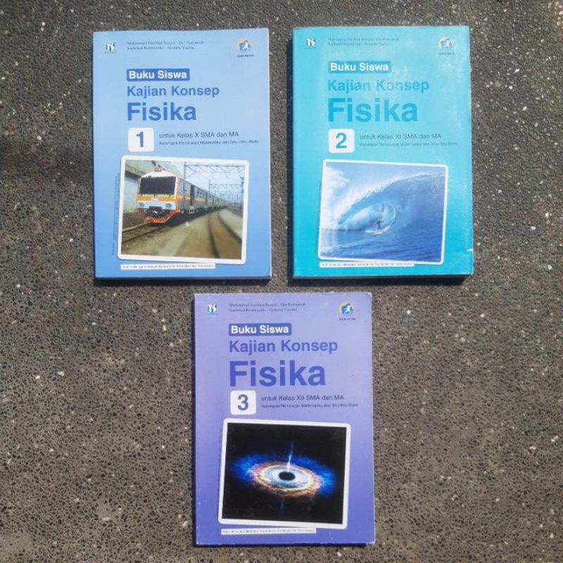 buku Siswa Kajian Konsep Fisika Sma kelas 10.11.12 revisi kurikulum 13. Tiga Serangkai