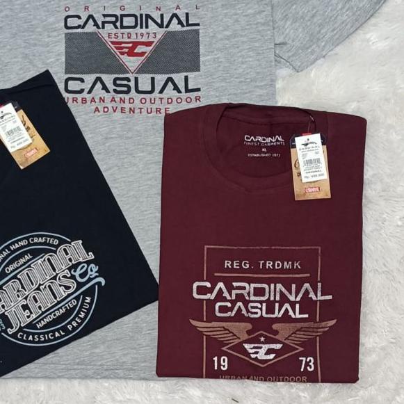 ❊ Paket 3pcs 100rb Kaos Kardinal/Kaos pria Dewasa/Kaos Pria Distro/Kaos Distro Bandung Terbaru/Kaos 