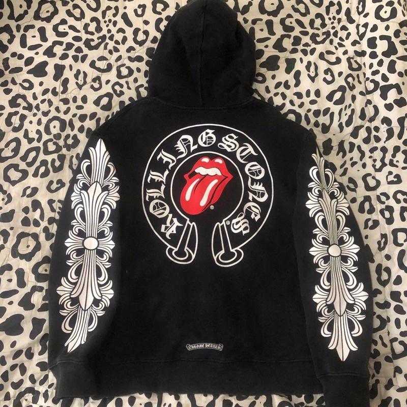 chrome hearts x rolling stones hoodie