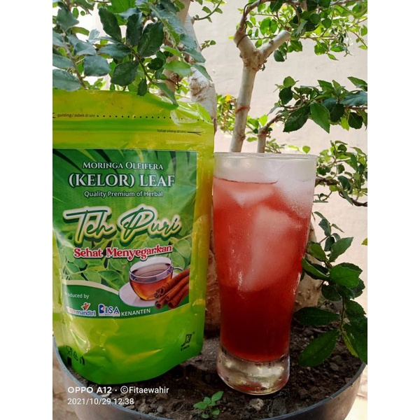 

teh daun kelor plus kulit manggis 100 gr