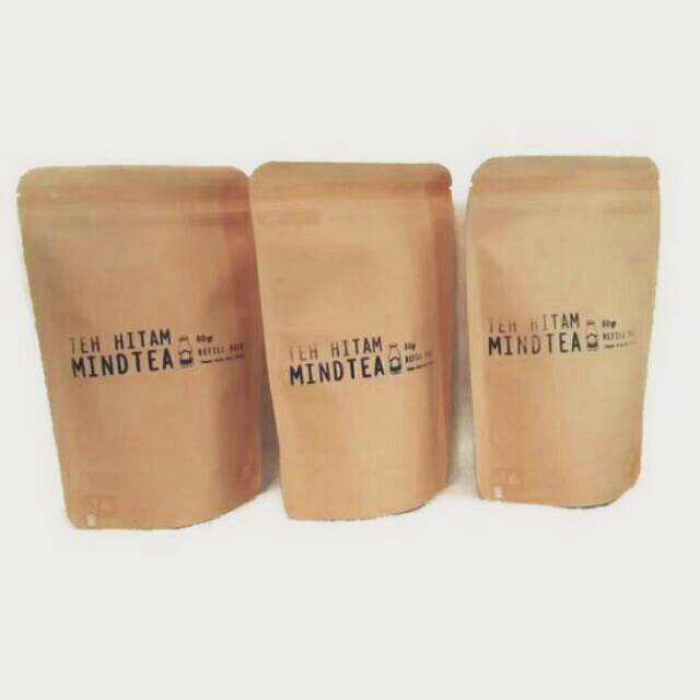 

Promo Combo 3 Refill pack 80 Gr Mindtea Teh Hitam