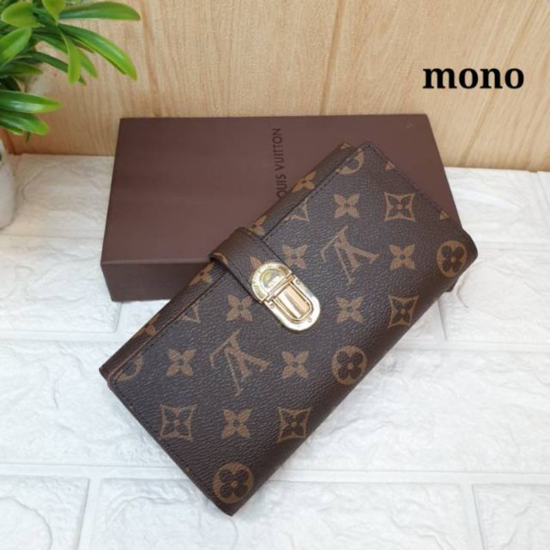 DOMPET LV WANITA/DOMPET LIPAT/DOMPET IMPORT/19X10/61085