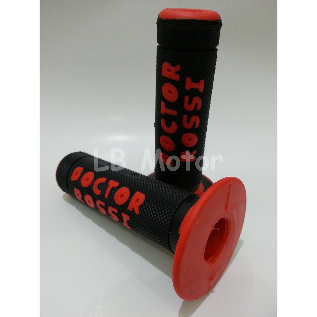 Handgrip Handfat Motor Karet Doctor Rossi Merah