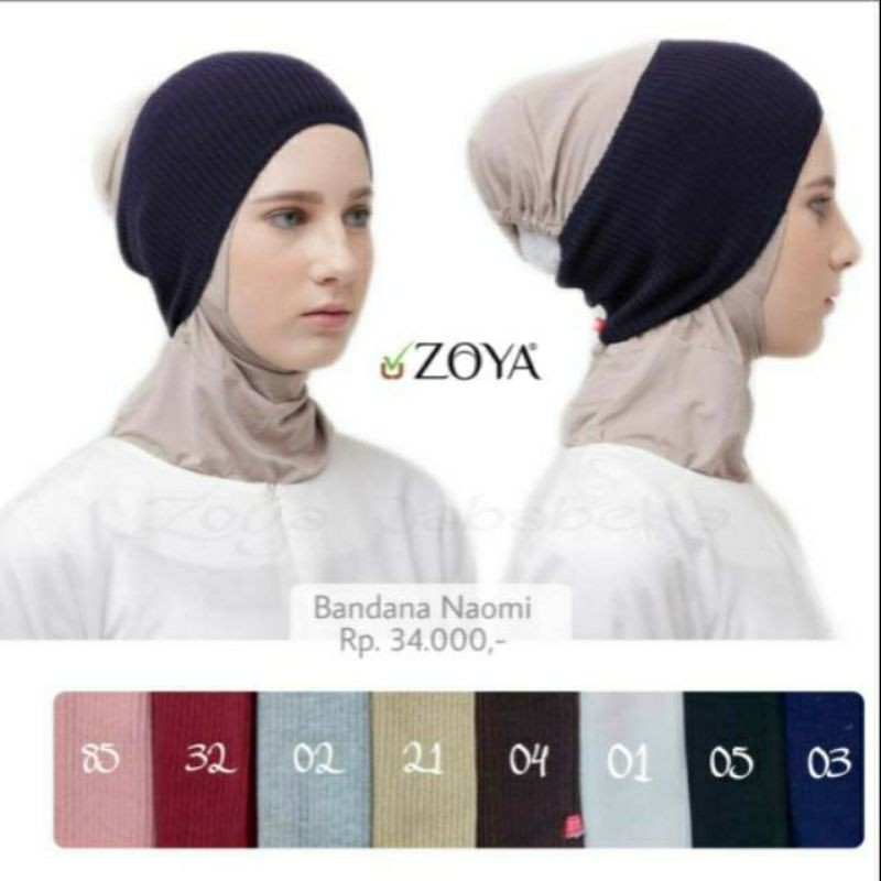 ZOYA - BANDANA RAJUT NAOMI