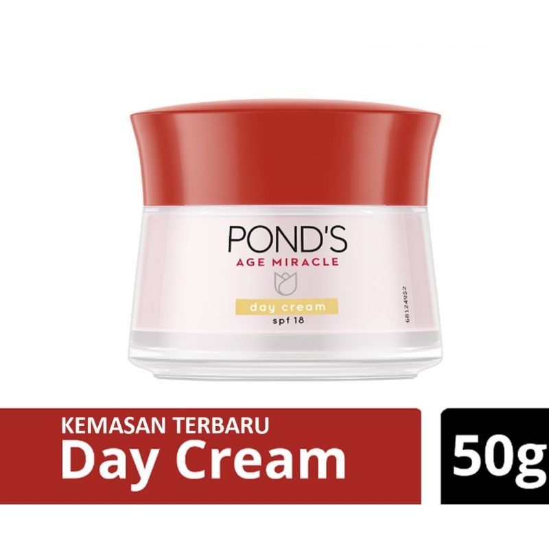PONDS AGE MIRACLE DAY SPF 18 &amp; NIGHT CREAM 50G - PONDS AGE MIRACLE DAY &amp; NIGHT CREAM 50G