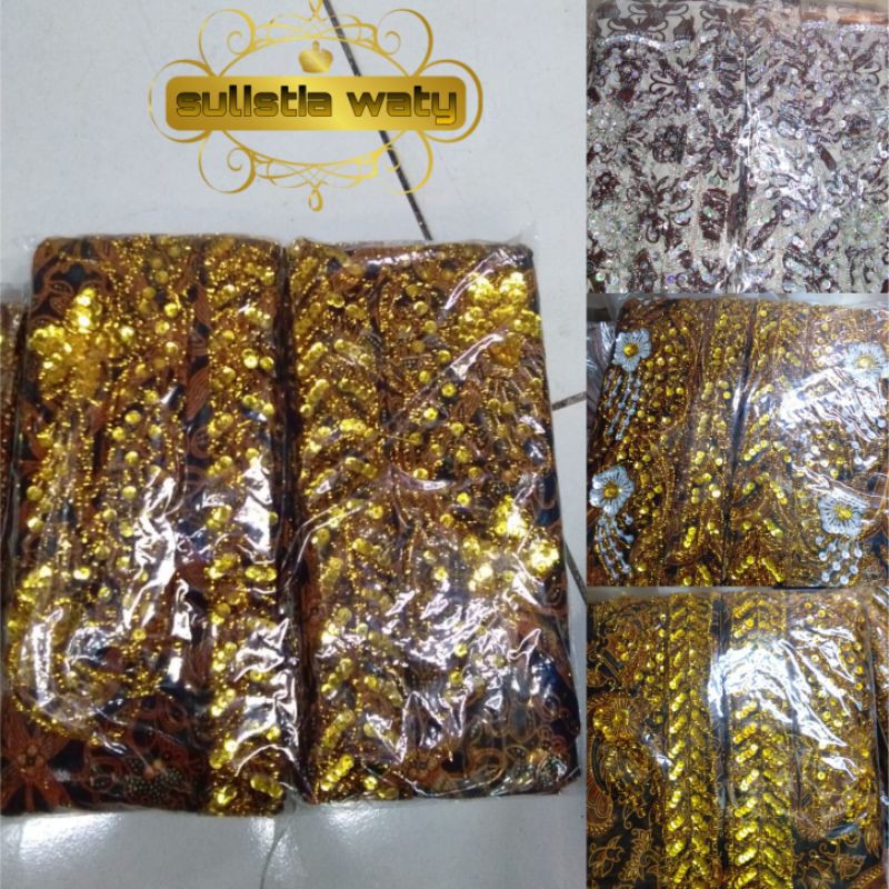 KAIN BATIK PRADA PAYET / BAWAHAN BATIK KEBAYA PENGANTIN / KAIN JARIK/WIRON PENGANTIN