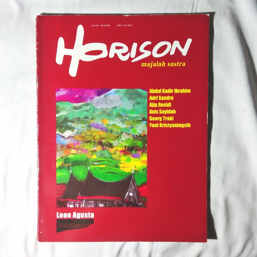 Majalah Sastra Horison No. 6 - Juni 2012