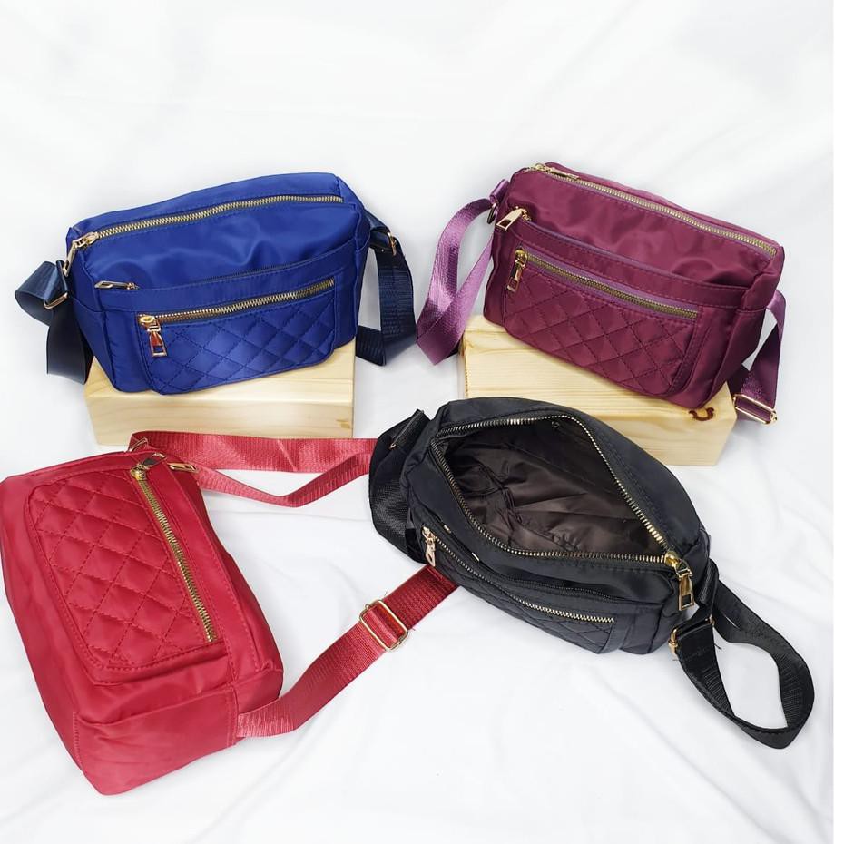 ❇ Tas Selempang Wanita Import Parasut Model Cibao TFC-909-4# ➩