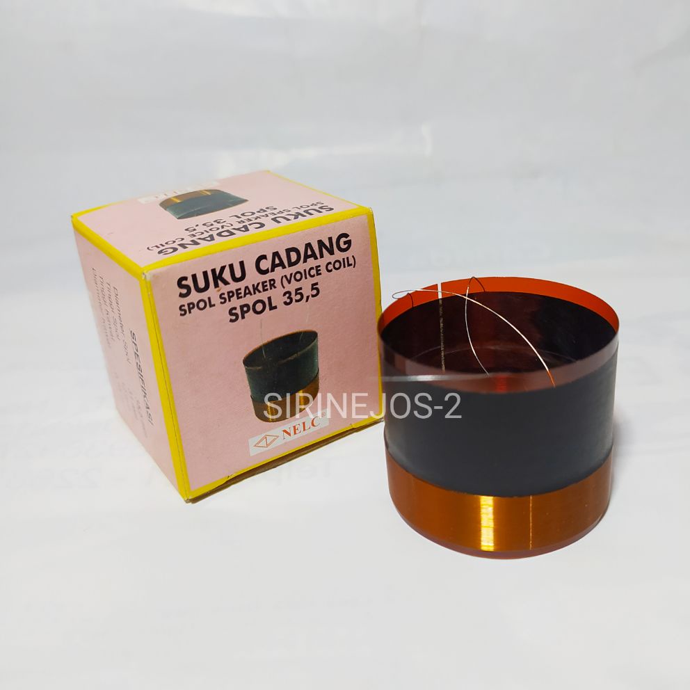 SPUL SPOL SPOOL SPEAKER Voice Coil 35.5 mm Nelc