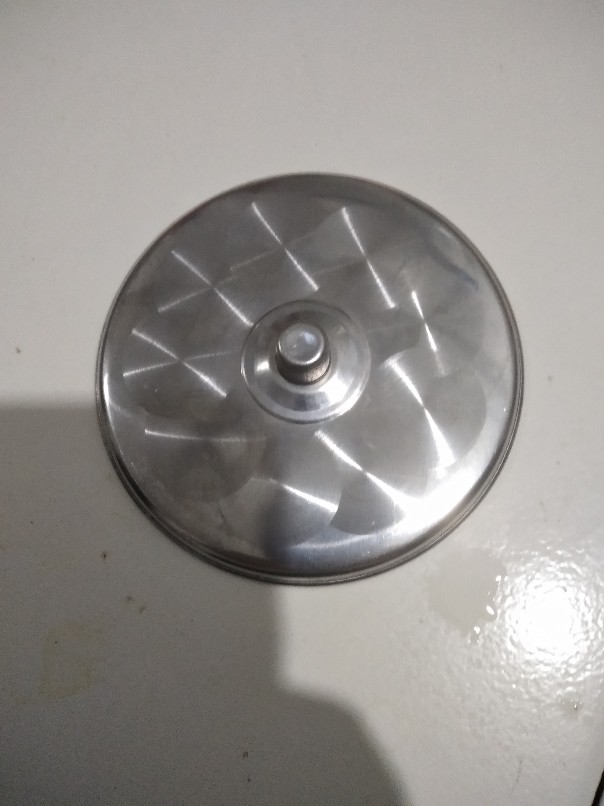 Tutup Gelas Stainless .diameter : 9,5 Cm & 10 Cm(tutup Gelas Aja)  &  7,5 Cm (tutup Gelas + Tataan )