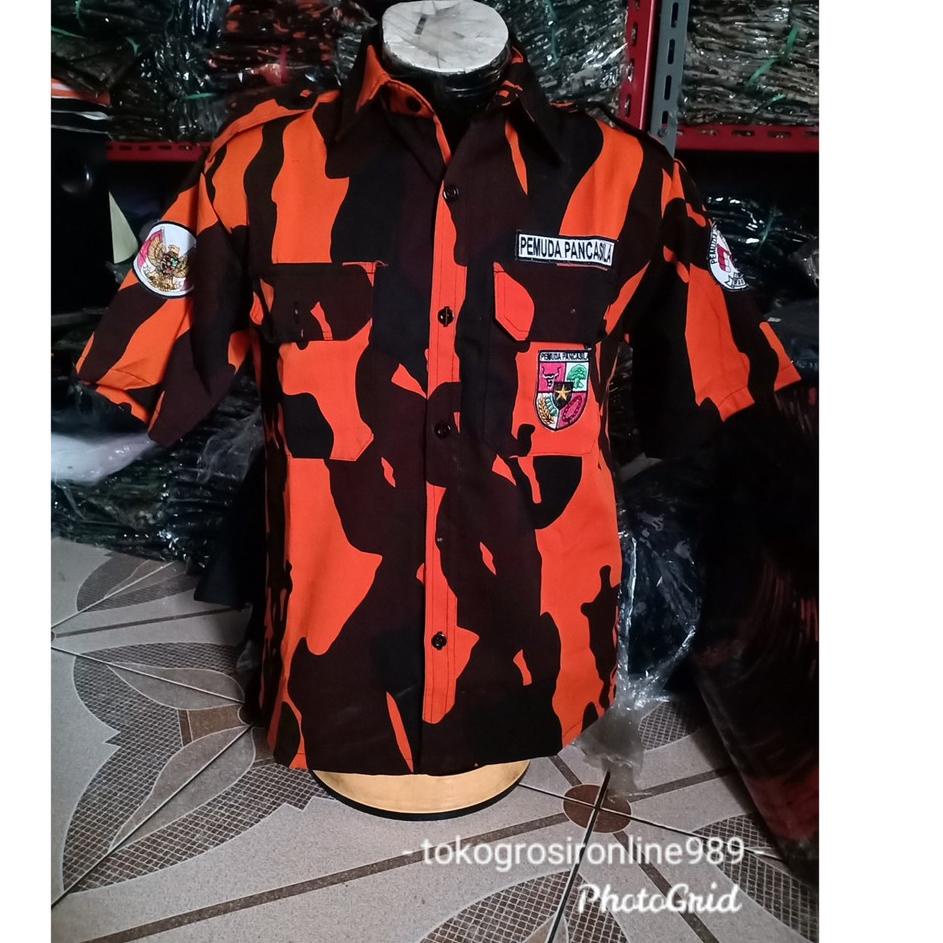 ☂ Kemeja pemuda pancasila tangan pendek / kemeja PDH pemuda pancasila ✭