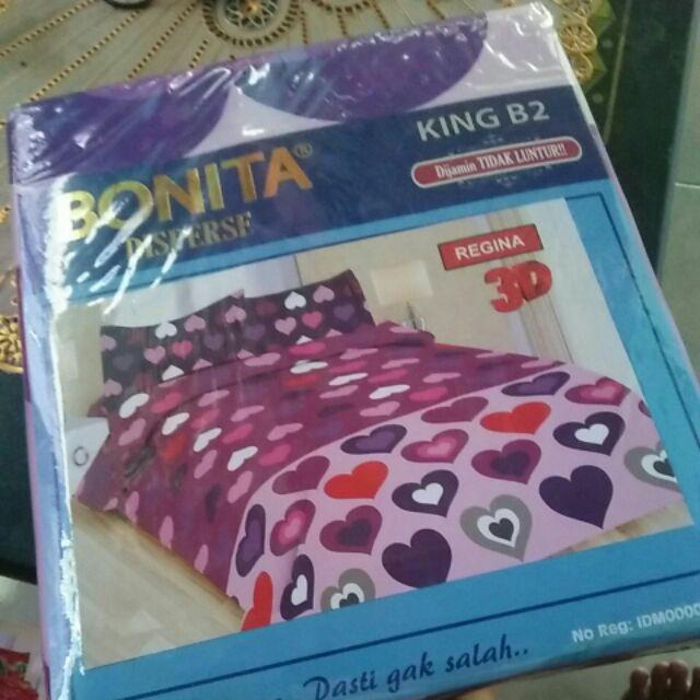 Bonita King Size 180x200 B2 Motif Annisa 3d Terbaru