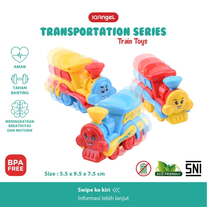 IQANGEL Train Toys Kode IQ906A