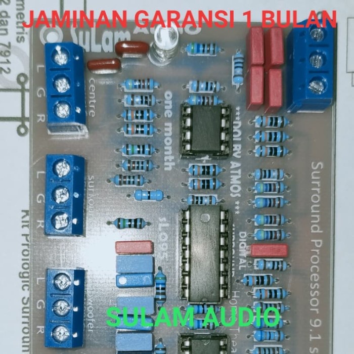 KIT PROLOGIC SURROUND PROCESSOR 9.1 GARANSI 1 BULAN