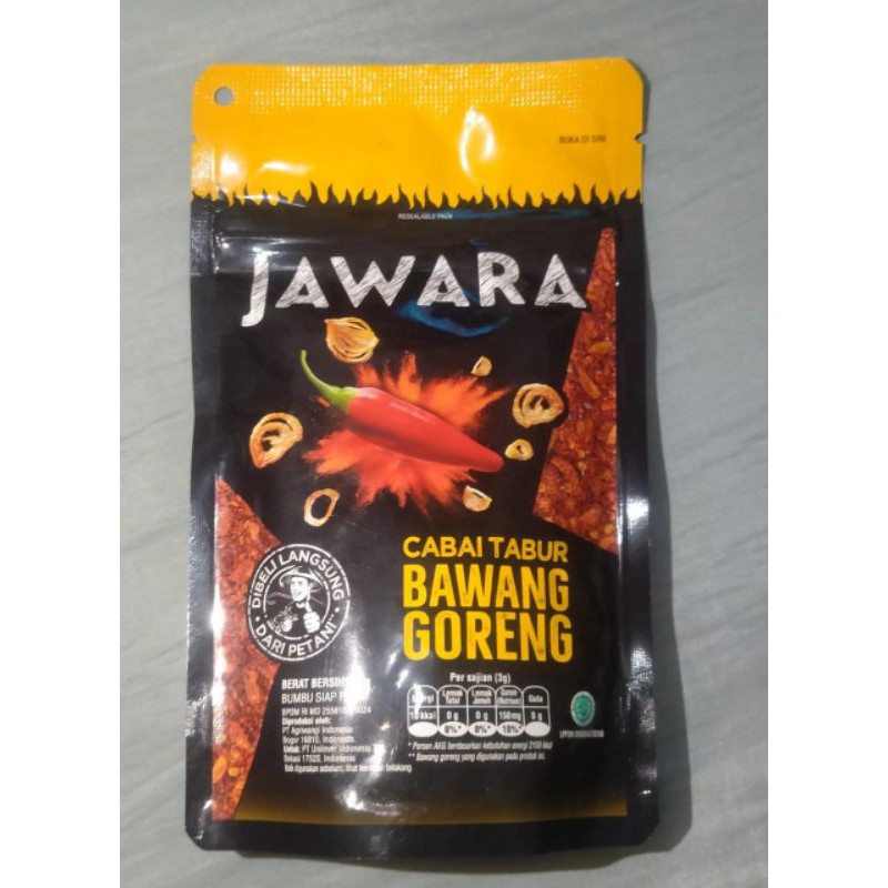 

jawara cabai tabur bawang goreng