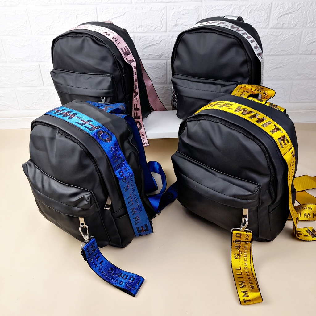 Tas Selempang Import Premium Ransel Jumbo Chibao Original Backpack 3in1 Bahan Canvas Nylon Tebal Bordir Bunga Gajah TAS097 TAS098 TAS100 TAS101 TAS111