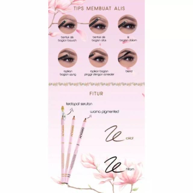 EYEBROW PENCIL 2in1 BRASOV