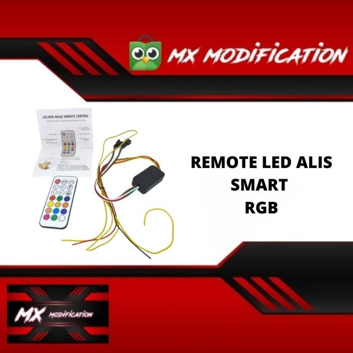 Lampu Remote Dan Modul Khusus Led Alis Smart Rgb Running Sein